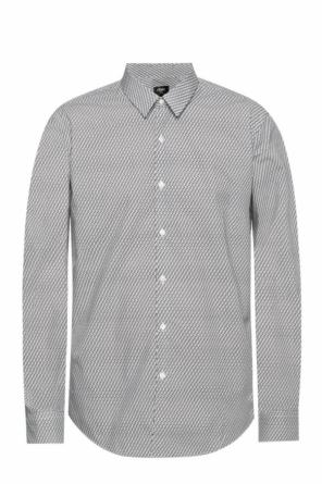 Patterned shirt with logo, zdjęcie 1 Patterned shirt with logo od Fendi